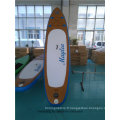 Planche de surf à pagaie de couleur de couleur en bois